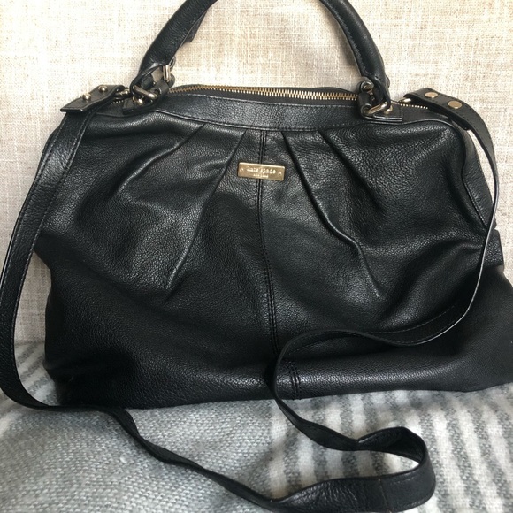 VEUC KATE SPADE NY handbag pebble black leather - Picture 7 of 8